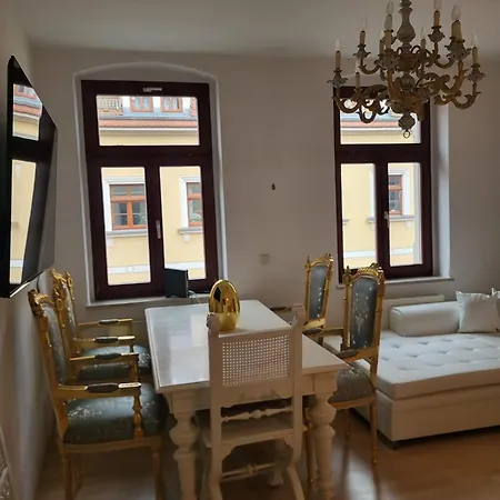 公寓 Im Herzen Der Historischen Altstadt Mit Elbblick Und Balkon